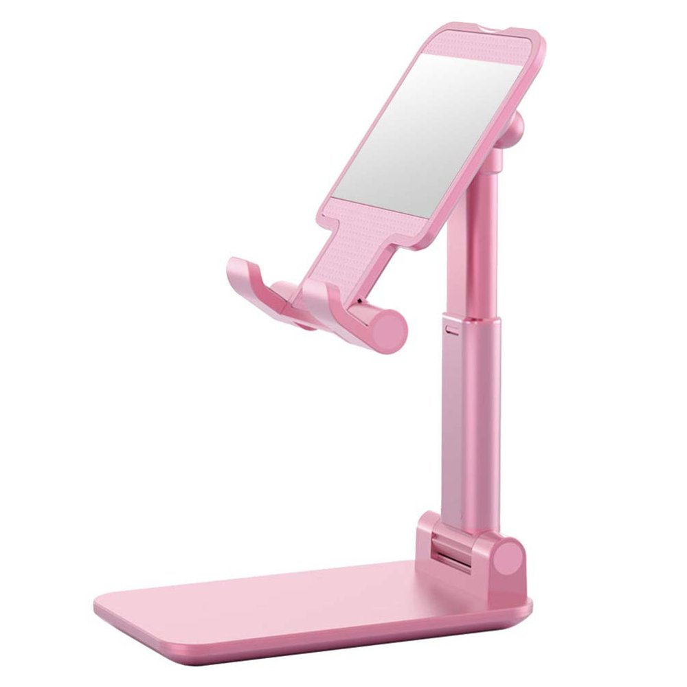 Hemobllo Tablet Accessories Retractable Desktop Stand Phone Holder Mirror Adjustment