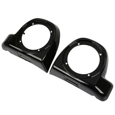 SLMOTO 6.5" Fairing Lower Speaker Boxes Fit for Harley Touring FLT, FLHT, FLHTCU, FLHRC, Road King, Street Glide, Electra Glide, Ultra Classic 2014-2018 17