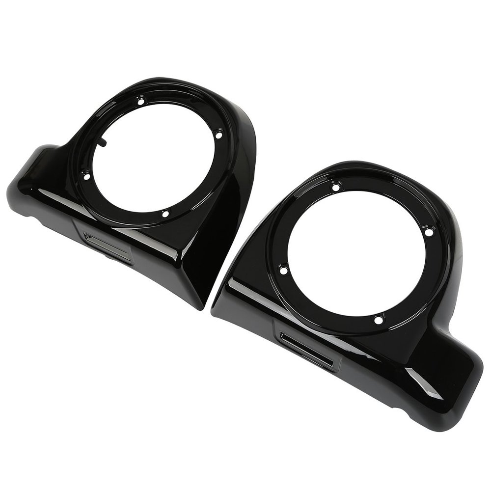 SLMOTO 6.5" Fairing Lower Speaker Boxes Fit for Harley Touring FLT, FLHT, FLHTCU, FLHRC, Road King, Street Glide, Electra Glide, Ultra Classic 2014-2018 17