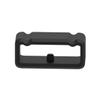 18mm /20mm / 22mm / 24mm / 26mm / 28mm Silicone Rubber Fastener Rings Watch Bands Security Loop Wristband Fastener Band Keeper Loops Replacement 11Pack Watch Band Fasteners (Black, for 24mm Band) view 2