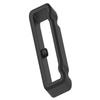 18mm /20mm / 22mm / 24mm / 26mm / 28mm Silicone Rubber Fastener Rings Watch Bands Security Loop Wristband Fastener Band Keeper Loops Replacement 11Pack Watch Band Fasteners (Black, for 24mm Band) view 3