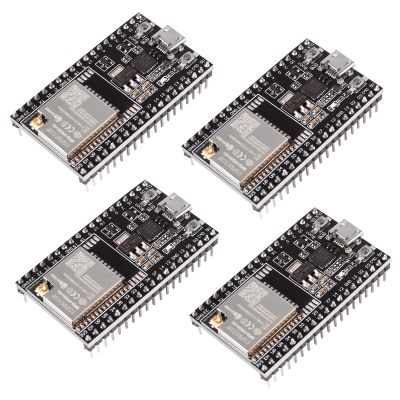 ACEIRMC 4pcs ESP32-DevKitC core Board ESP32 Development Board ESP32-WROOM-32D WiFi Bluetooth Development Board for Arduino IDE (WROOM-32U)