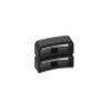18mm /20mm / 22mm / 24mm / 26mm / 28mm Silicone Rubber Fastener Rings Watch Bands Security Loop Wristband Fastener Band Keeper Loops Replacement 11Pack Watch Band Fasteners (Black, for 28mm Band) view 2