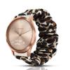 200Pcs Compatible for Garmin vivomove HR Band, Blueshaw Fabric Elastic Scrunchie Elastic Watch Band Women Cute Replacement Straps for Garmin vvomove HR Smartwatch (Leopard Print) view 1