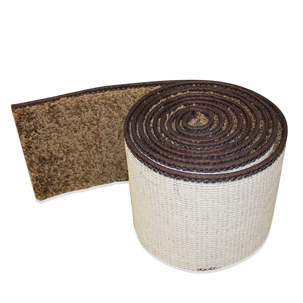 Koeckritz Wall Base Strips Available in Many Sizes and Colors (4 inch x 12 Foot (Set of 8), Brownie)