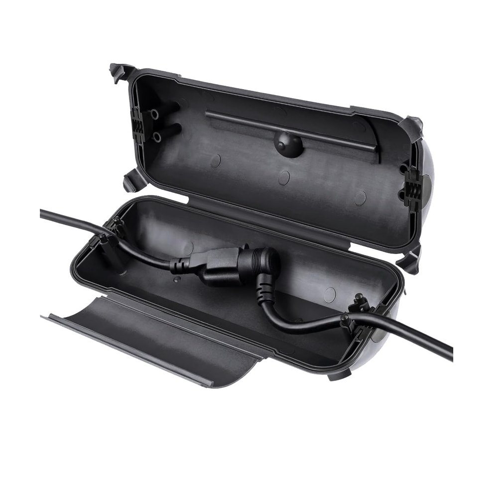 Flemoon Outdoor Extension Cord Safety Cover, IP44 Waterproof Electrical Box