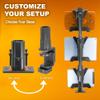iBOLT Tablet Tower- Point of Purchase/POS Clamp Mount - with 3 TabDock Holders Perfect for Multiple delivery Applications (DoorDash, Uber eats, Postmates, etc.) Fits 7 to 10 inch Tablets view 4