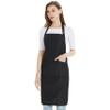 Hair Stylist Apron - Black - PU Waterproof Salon Apron Cosmetology view 1
