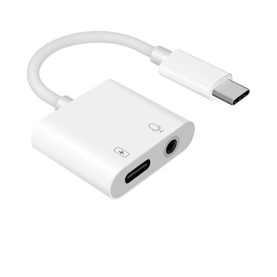 Pro Headphone 3Amp Aux Adapter Compatible with Nokia 9.2 PureView Plus USB Type-C 3.5mm Audio & Hi-Power Charging Port (Charge While You Listen)