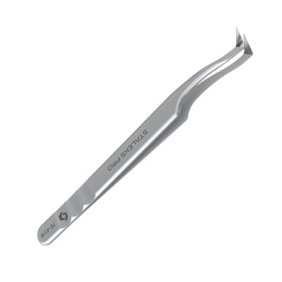 STALEKS PRO Expert 41 Volume Lash Extension Tweezers, Boot 75, 2D-8D