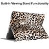DuraSafe Cases for iPad 7th 8th 9th Gen 2019/2020 / 2021-10.2 Inch [iPad 9 8 7 ] A2602 A2270 A2197 MW762LL/A MW742LL/A MYLC2LL/A MYL92LL/A MK2K3LL/A MK2L3LL/A Printed PU Leather Folio Cover - Leopard view 4