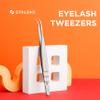 STALEKS PRO Expert 40 Lash Extension Tweezers, Curved, Classic & 2D-3D view 4