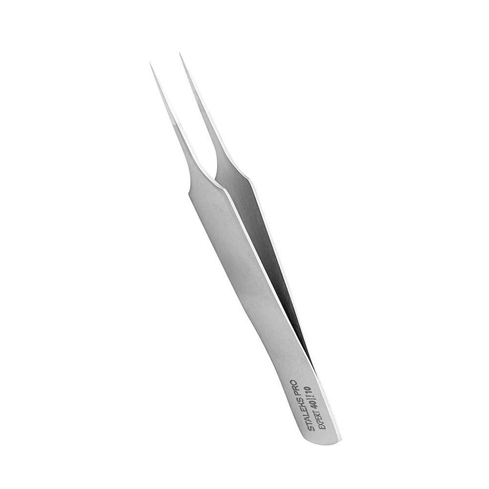 STALEKS PRO Expert 40 Lash Isolation Tweezers, Straight, for Extensions