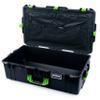 Black & Lime Green Pelican 1615 case. Comes with Combo lid Pouch - Organizer. view 1