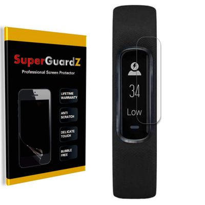 [8-Pack] for Garmin VivoSmart 4 Screen Protector, SuperGuardZ, Ultra Clear, Anti-Scratch, Anti-Bubble [Lifetime Replacement]