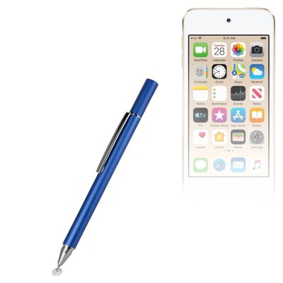 BoxWave Stylus Pen Compatible with Apple iPod Touch (7th Gen 2019) - FineTouch Capacitive Stylus, Super Precise Stylus Pen - Lunar Blue