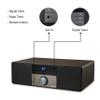 Crosley CR3502A-BK Metro Bluetooth FM Clock Radio and CD Player, Black view 3