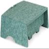 Bakker Elkhuizen Q-Riser 90 Circular Monitor Stand Green view 1