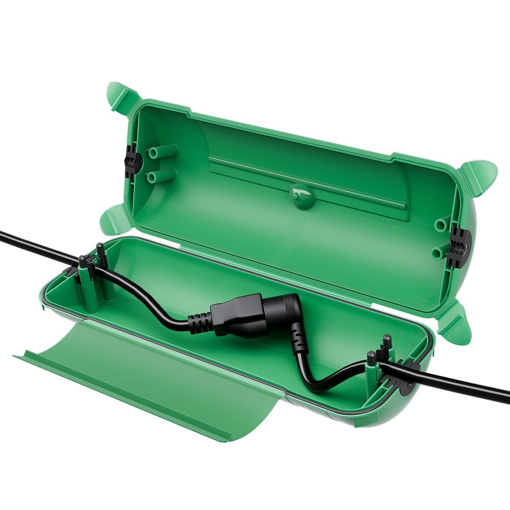 Flemoon Outdoor Extension Cord Safety Cover, IP44 Waterproof Electrical Box
