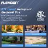 Flemoon Outdoor Extension Cord Safety Cover, IP44 Waterproof Electrical Box view 4