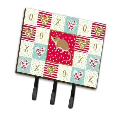 Caroline's Treasures Spiny Mouse Love Leash or Key Holder