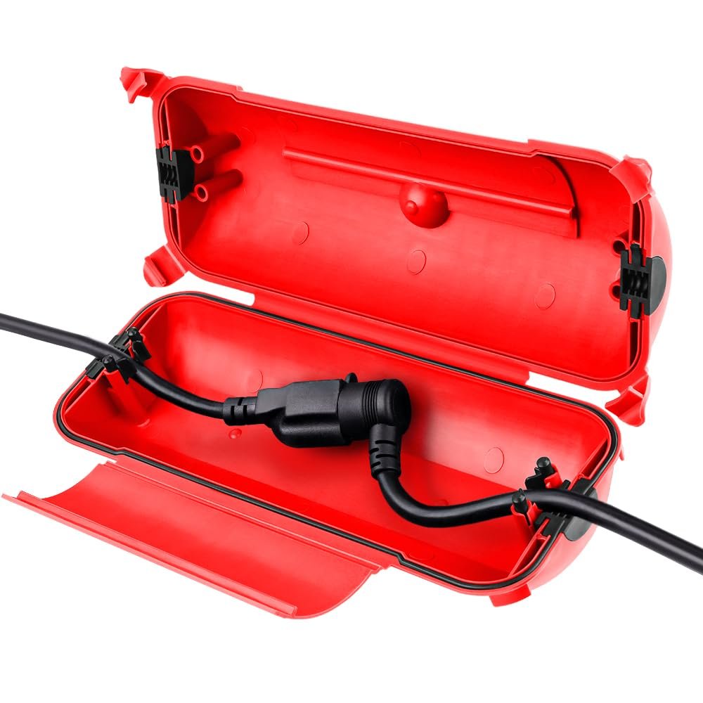 Flemoon Outdoor Extension Cord Safety Cover, for Outdoor Outlets