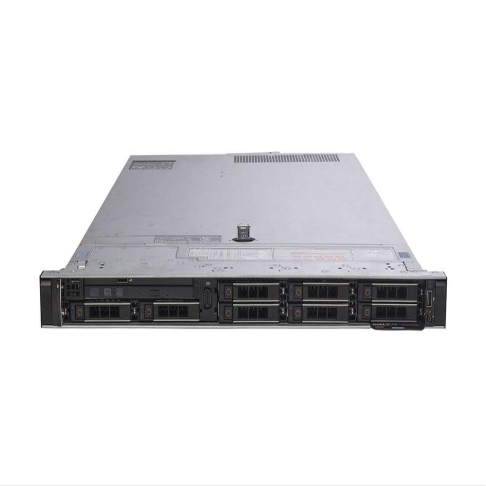Dell PowerEdge R640 8 x 2.5 Hot Plug Gold 6136 Twelve Core 3Ghz 64GB RAM 2X 400GB SSD H730P (Renewed)