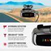 Cobra RAD 380 Laser Radar Detector  Long Range Detection, LaserEye Front and Rear Detection, IVT Filtering, Adjustable Sensitivity, Digital Signal Processing, Black view 3