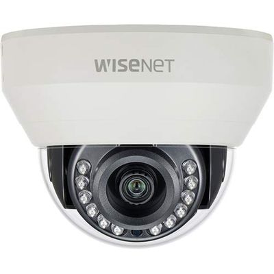 Hanwha Techwin HCD-7030RA HD+ 4MP AHD Dome Camera with Night Vision and 6mm Lens BNC Connection