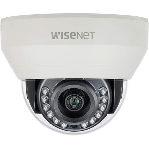 Hanwha Techwin HCD-7030RA HD+ 4MP AHD Dome Camera with Night Vision and 6mm Lens BNC Connection