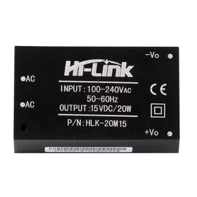 HI-Link HLK-20M15 AC-DC 220V to 15V 20w Step-Down Power Supply Module Intelligent Household Switch Power Supply Module (5 PCS)