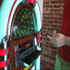 Crosley CR1215A-WA Full Size Digital Bluetooth Jukebox with CD, AM/FM Radio and Color Changing LED Lights, Walnut view 2