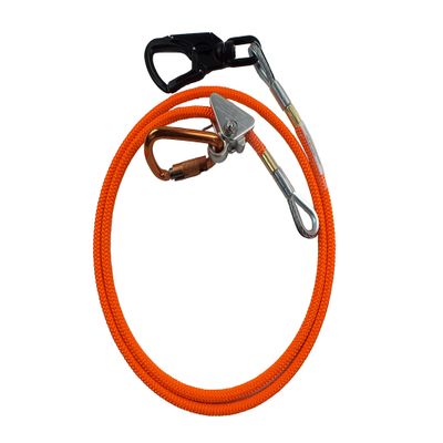 ProClimb Flip Line Kit, 5/8 in x 10 ft - USA Made with Aluminum Swivel - Arborist Equipment