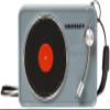 Crosley CR3029A-TN Portable Mini Turntable Bluetooth Speaker, Tourmaline view 2