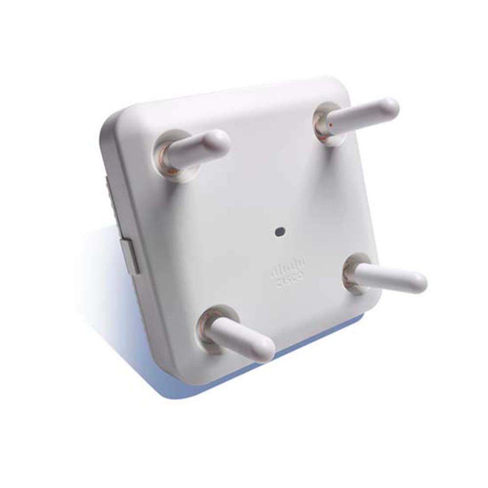 Cisco AIR-AP3802P-B-K9 Aironet Dual Band 802.11ac Wireless Access Point w/ Mounting Kit [Antennas Not Included] (Renewed)