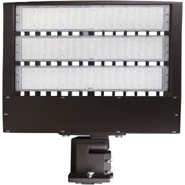 LEDMyplace 450W Led Parking Lot Lights 5700K Shoebox Lights with Dusk to Dawn Photocell Waterproof 60750 Lumens 277-480V Outdoor Commercial Area Security Lighting for Stadium Sport Garage