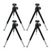 Hemobllo 4pcs Mobile Tripod Phone Holder for Tripod Three Position Phone Rack Mobile Broadcast Stand Compact Desk Holder Desktop Stand Selfie Stick Adapter view 1