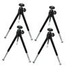 Hemobllo 4pcs Mobile Tripod Phone Holder for Tripod Three Position Phone Rack Mobile Broadcast Stand Compact Desk Holder Desktop Stand Selfie Stick Adapter view 2