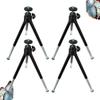 Hemobllo 4pcs Mobile Tripod Phone Holder for Tripod Three Position Phone Rack Mobile Broadcast Stand Compact Desk Holder Desktop Stand Selfie Stick Adapter view 4