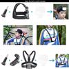 Navitech 50-in-1 Action Camera Accessories Combo Kit with EVA Case - Compatible with TopElek Action Camera view 3