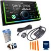 JVC KW-X840BTS 2-Din Digital Media Receiver Compatible with SXV300 SiriusXM Tuner, BT, Amazon Alexa and SWI-RC Adapter view 1