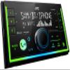 JVC KW-X840BTS 2-Din Digital Media Receiver Compatible with SXV300 SiriusXM Tuner, BT, Amazon Alexa and SWI-RC Adapter view 2