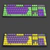 104 Keys Double Shot PBT Translucnt Backlit Keycap OEM Profile Keyset for All Cherry MX Switches Mechanical Gaming Keyboards Standard ANSI Layout 108 104 87 TKL 60% (Miami Beta) view 4