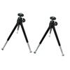 Hemobllo 2pcs Mini Mobile Phone Tripod Telescopic Stand for Desktop Photography Compatible Smartphones and Cameras for Home Office Use Black view 2