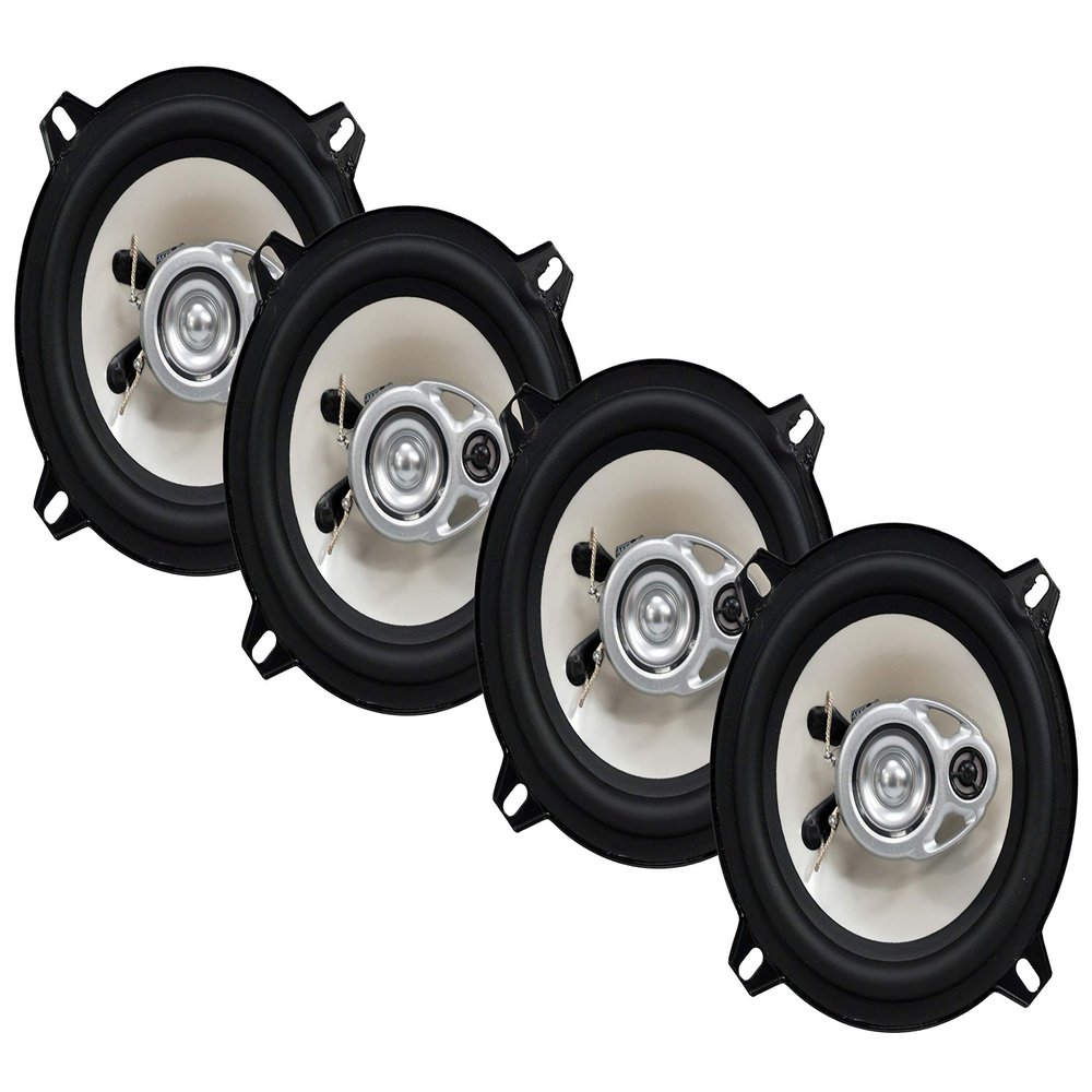 Absolute USA 2 X BLS-5253 Blast Series 5.25 Inches 3 Way Car Speakers 560 Watts Max Power