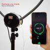 Yidoblo Photo Studio Double Arms Fill Ring Light with 200cm Tripod Long LED Strips add Stand 3000K-5600K LED for Camera (FX-800II) view 4
