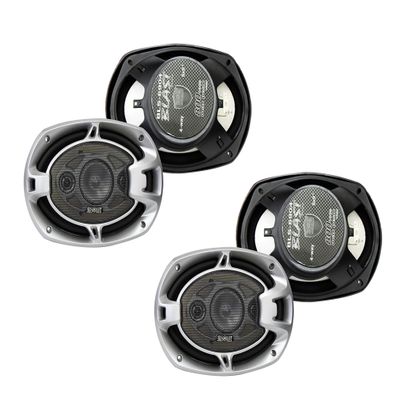 Absolute USA 2 X BLS6904 Blast Series 6 x 9 4 Way Car Speakers 800 Watts Max Power (2BLS6904)