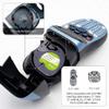 5 Paper + 5 Plastic Compatible DYMO Letratag Refills, White Print on Black, 12mm x 4m (1/2" x 13') for Dymo Letra Tag Label Maker LT100H LT100T QX50 view 2