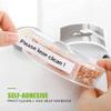 5 Paper + 5 Plastic Compatible DYMO Letratag Refills, White Print on Black, 12mm x 4m (1/2" x 13') for Dymo Letra Tag Label Maker LT100H LT100T QX50 view 4