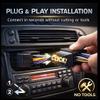 KIMISS Radio Wiring Harness, Fits for E36 E46 E39 Car Stereo Harness Radio Adapter Stereo Harness Cable ISO Plug Radio Wire Cable Connector Adapter view 2